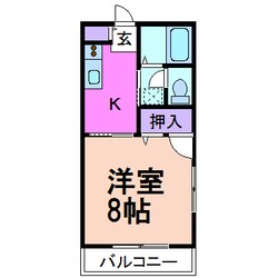 ラフォーレ・昴Ａの物件間取画像